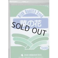 [景観形成作物]　菜の花　500g　カネコ種苗