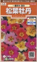 送料無料　花の種　松葉牡丹　一重咲き混合　約215粒　(株)サカタのタネ　実咲200（026357）