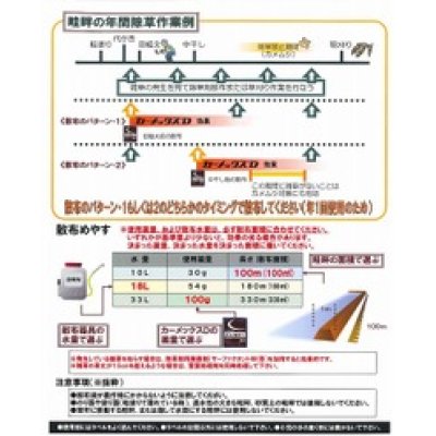 画像3: 農薬　除草剤　カーメックス顆粒水和剤　　ＤＣＭＵ水和剤　100g