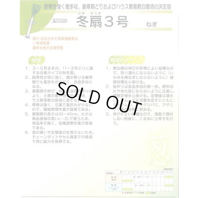 画像3: 送料無料　[ねぎ]　冬扇3号　1dl　(裸種子)　(株)サカタのタネ