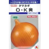 送料無料　[たまねぎ]　O・K黄　6.5ml(約630粒)　タキイ種苗(株)　DF