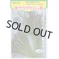 送料無料　[葉物]　赤サラダからし菜　10ml　トキタ種苗(株)