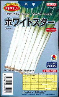 [ねぎ]　ホワイトスター　ペレット200粒　タキイ種苗（株）