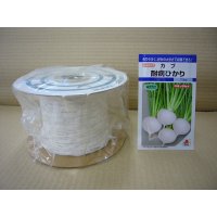 [シーダー種子]　かぶ　耐病ひかり　1粒×15cm間隔