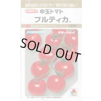 送料無料　[トマト/中玉トマト]　フルティカ　100粒　タキイ種苗(株)