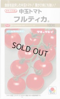 送料無料　[トマト/中玉トマト]　フルティカ　100粒　タキイ種苗(株)