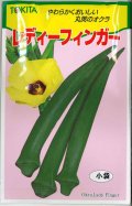 送料無料　[オクラ]　レディーフィンガー　10ml(およそ100粒)　トキタ種苗(株)