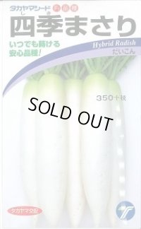 送料無料　[大根]　四季まさり　2ml　(株)タカヤマシード