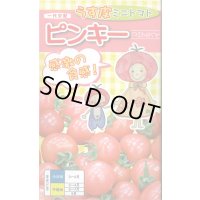 送料無料　[トマト/ミニトマト]　ピンキー　500粒　ナント種苗(株)