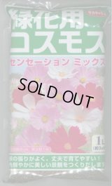 [景観形成作物]　緑花用コスモス・センセーションミックス　1L　(株)サカタのタネ