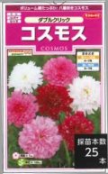 送料無料　花の種　コスモス　ダブルクリック　約36粒　(株)サカタのタネ　実咲350（026109）