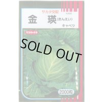 送料無料 [キャベツ] 金瑛 2000粒 （株）サカタのタネ