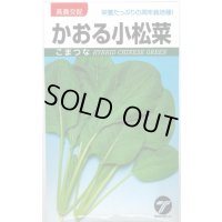 送料無料　[小松菜]　かおる小松菜　小袋　(株)タカヤマシード