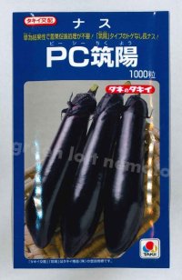 [なす]　送料無料！　PC筑陽　1000粒　タキイ種苗（株）