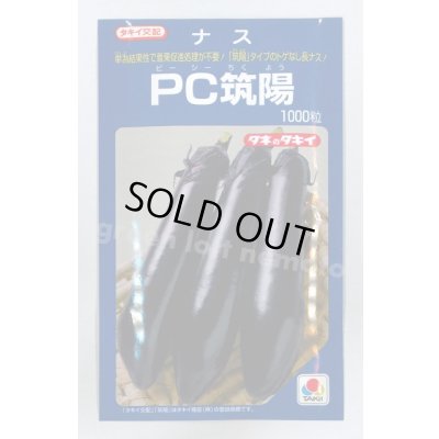 画像1: 送料無料　[なす]　PC筑陽　1000粒　タキイ種苗(株)