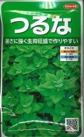 送料無料　[葉物]　つるな　約85粒　(株)サカタのタネ　実咲250（002975）