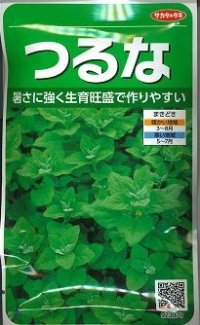 [葉物]　つるな　約85粒　サカタのタネ（株）　実咲200