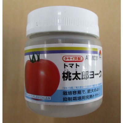 画像1: 送料無料　[トマト/桃太郎系]　CF桃太郎ヨーク　1000粒　2L　ペレット種子　タキイ種苗(株)