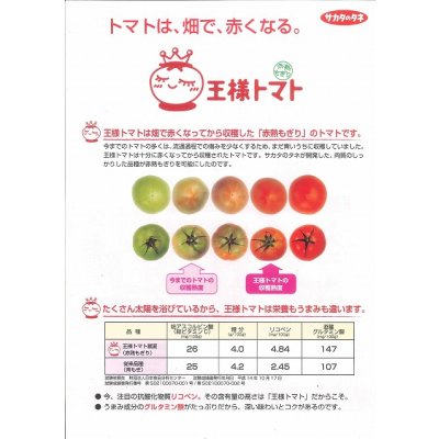 画像4: 送料無料　[トマト]　麗夏　1000粒　(株)サカタのタネ