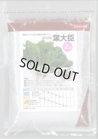 送料無料　[大根]　葉ダイコン　葉大臣　2dl　(株)サカタのタネ
