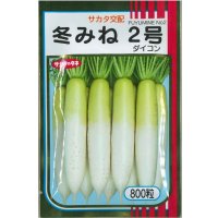 送料無料　大根　冬みね2号　800粒　(株)サカタのタネ