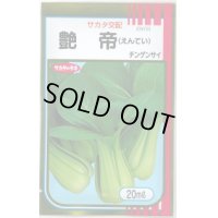 [中国野菜]　チンゲンサイ　艶帝　20ｍｌ　サカタ交配　