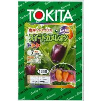 送料無料　[パプリカ]　ミニパプリカ　スイートカメレオン　100粒　トキタ種苗(株)