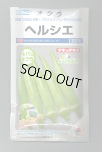 送料無料　[オクラ]　ヘルシエ　1000粒　タキイ種苗(株)