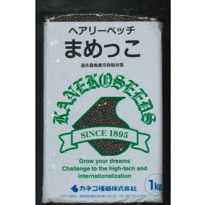 画像1: [緑肥]　ヘアリーベッチ　まめっこ　1kg　カネコ種苗(株)