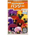 送料無料　花の種　パンジー　スイスジャイアントミックス　約70粒　(株)サカタのタネ　実咲200（026346）