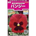 送料無料　花の種　パンジー　パシオ　レッドブロッチ　約34粒　(株)サカタのタネ　実咲350（026139）