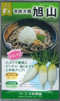 送料無料　[辛味大根]　旭山　5ml　(およそ175粒)　（株）大和農園