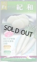 送料無料　[大根]　紀和　8ml(およそ260粒)大和農園