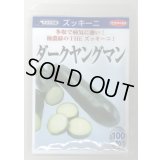 送料無料　[ズッキーニ]　ダークヤングマン　100粒　(株)サカタのタネ