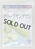 送料無料　[ズッキーニ]　オリーブヤングマン　100粒　(株)サカタのタネ