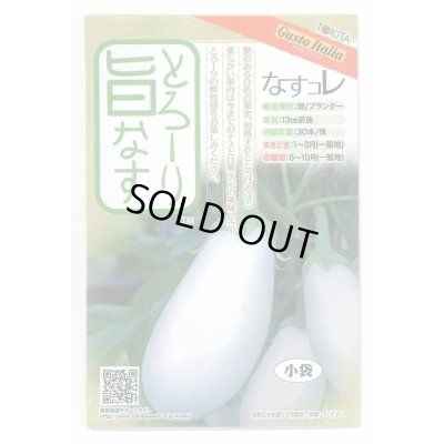 画像1: 送料無料　[なす]　とろーり旨なす(揚げてトルコ)　20粒　トキタ種苗(株)