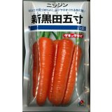 送料無料[人参]　新黒田五寸　1dl（およそ22,560粒）　タキイ種苗