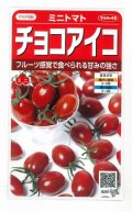 送料無料　[トマト/ミニトマト]　チョコアイコ　13粒　(株)サカタのタネ　実咲550（003244）