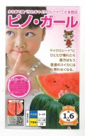送料無料　[スイカ]　小玉スイカ　ピノガール　5粒　ナント種苗(株)