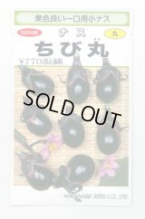 送料無料　[なす]　一口小茄子　ちび丸　0.6ml(およそ60粒)　(株)渡辺採種場