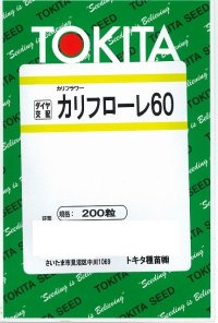 送料無料　[イタリア野菜]　カリフローレ60　200粒　トキタ種苗(株)