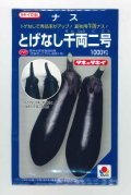 送料無料　[なす]　とげなし千両二号　1000粒　タキイ種苗(株)