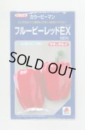送料無料　[ピーマン]　カラーピーマン　フルーピーレッドEX　500粒　レッド　タキイ種苗(株)