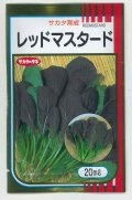 送料無料　[葉物]　レッドマスタード　20ml　(株)サカタのタネ