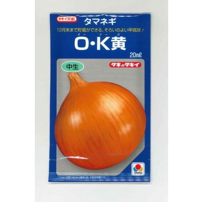 画像1: 送料無料　[たまねぎ]　O・K黄　20ml　タキイ種苗(株)