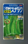 送料無料　[えんどう]　スナックえんどう　スナック753　約55粒　(株)サカタのタネ　実咲350（003134）
