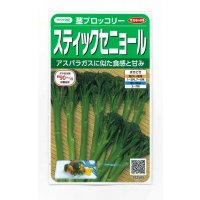 送料無料　[ブロッコリー]　スティックセニョール　約95粒　(株)サカタのタネ　実咲450（002931）
