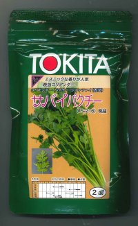 [ハーブの種]　コリアンダー　サバイパクチー　2dl　トキタ種苗（株）