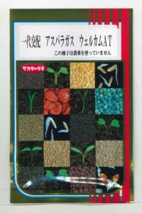 送料無料 [アスパラガス] ウェルカムAT 100粒 (株)サカタのタネ