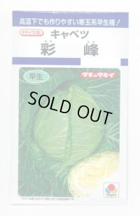 [キャベツ] 彩峰 1ml(約120粒) タキイ種苗(株) DF